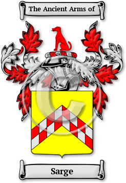 Sarge Family Crest Download (JPG) Legacy Series - 600 DPI