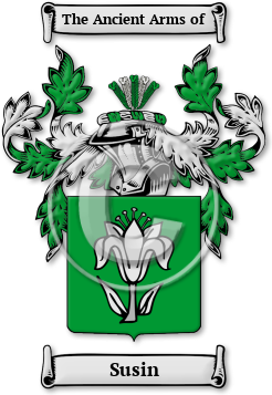 Susin Family Crest Download (JPG) Legacy Series - 600 DPI