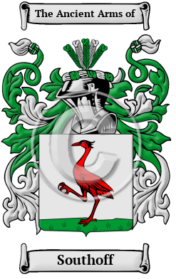 Southoff Family Crest/Coat of Arms