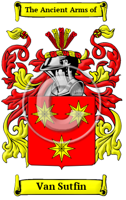 Van Sutfin Family Crest/Coat of Arms