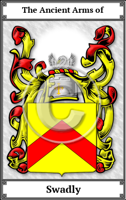 Swadly Family Crest Download (JPG)  Book Plated - 150 DPI