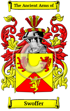 Swoffer Family Crest Download (JPG) Heritage Series - 600 DPI