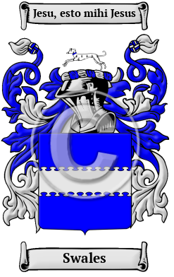 Swales Family Crest/Coat of Arms