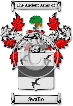 Swallo Family Crest Download (jpg) Legacy Series - 150 DPI