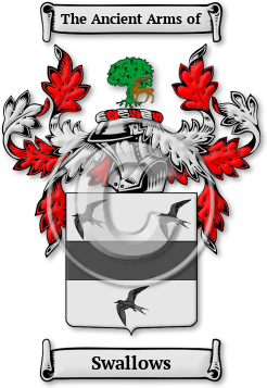 Swallows Family Crest Download (jpg) Legacy Series - 150 DPI