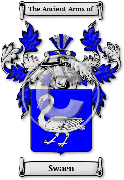 Swaen Family Crest Download (jpg) Legacy Series - 150 DPI
