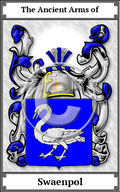Swaenpol Family Crest Download (JPG)  Book Plated - 150 DPI