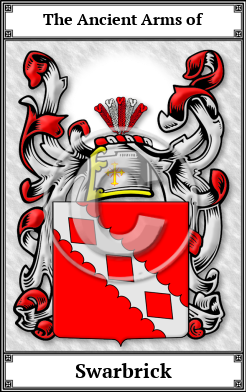 Swarbrick Family Crest Download (JPG) Book Plated - 600 DPI
