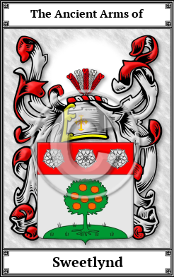 Sweetlynd Family Crest Download (JPG) Book Plated - 600 DPI