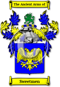 Sweetmen Family Crest Download (jpg) Legacy Series - 150 DPI
