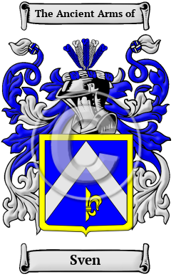 Sven Family Crest Download (JPG) Heritage Series - 600 DPI