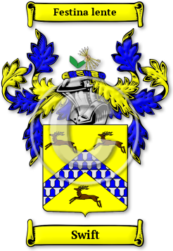 Swift Family Crest Download (jpg) Legacy Series - 150 DPI