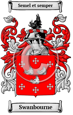Swanbourne Family Crest/Coat of Arms