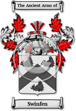Swinfen Family Crest Download (jpg) Legacy Series - 150 DPI