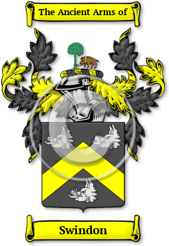 Swindon Family Crest Download (jpg) Legacy Series - 150 DPI