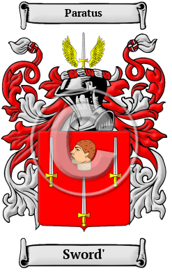 Sword' Family Crest/Coat of Arms