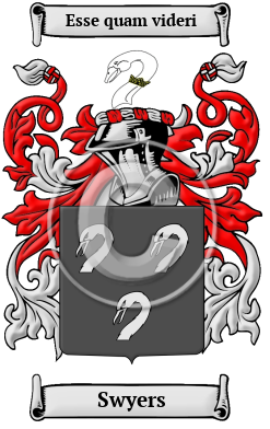 Swyers Family Crest Download (JPG) Heritage Series - 600 DPI