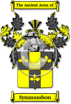 Symmundson Family Crest Download (jpg) Legacy Series - 150 DPI