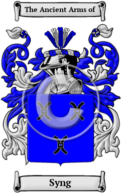 Syng Family Crest Download (JPG) Heritage Series - 600 DPI