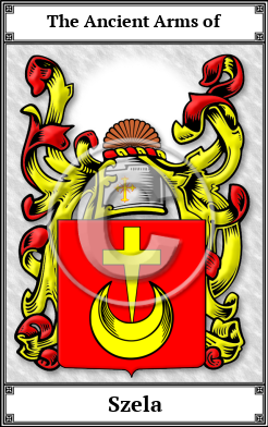 Szela Family Crest Download (JPG)  Book Plated - 150 DPI