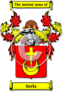 Szela Family Crest Download (jpg) Legacy Series - 150 DPI