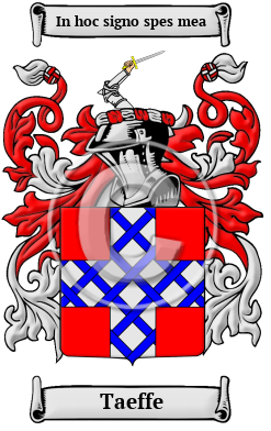 Taeffe Family Crest/Coat of Arms