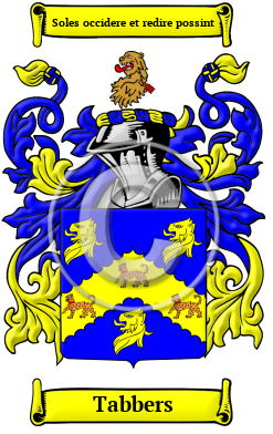 Tabbers Family Crest Download (JPG) Heritage Series - 600 DPI