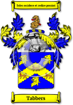 Tabbers Family Crest Download (jpg) Legacy Series - 150 DPI