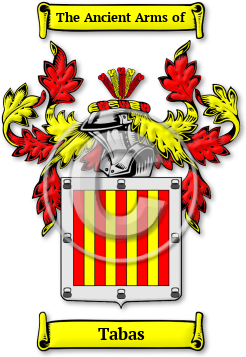 Tabas Family Crest Download (jpg) Legacy Series - 150 DPI