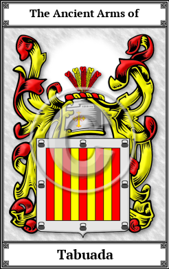 Tabuada Family Crest Download (JPG)  Book Plated - 150 DPI