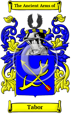 Tabor Family Crest Download (JPG) Heritage Series - 600 DPI
