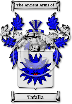 Tafalla Family Crest Download (jpg) Legacy Series - 150 DPI