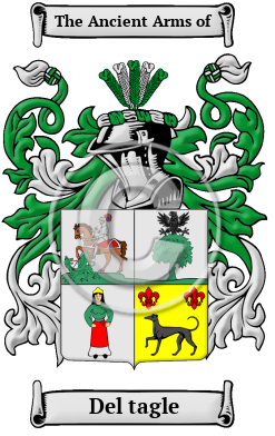 Del tagle Family Crest/Coat of Arms