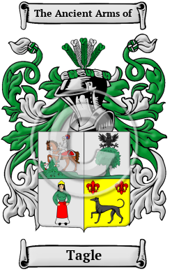 Tagle Family Crest Download (JPG) Heritage Series - 600 DPI