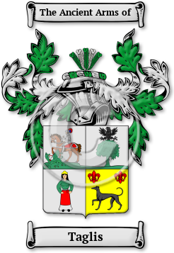 Taglis Family Crest Download (JPG) Legacy Series - 600 DPI