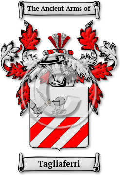 Tagliaferri Family Crest Download (jpg) Legacy Series - 150 DPI