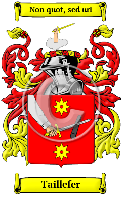 Taillefer Family Crest Download (JPG) Heritage Series - 600 DPI