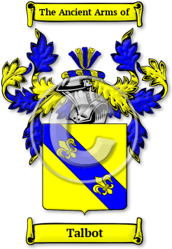 Talbot Family Crest Download (jpg) Legacy Series - 150 DPI