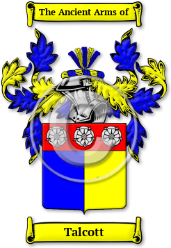 Talcott Family Crest Download (jpg) Legacy Series - 150 DPI