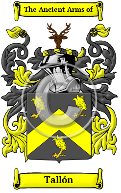 Tallón Family Crest Download (JPG) Heritage Series - 300 DPI