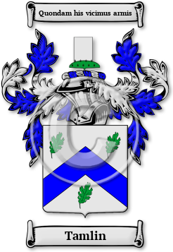 Tamlin Family Crest Download (JPG) Legacy Series - 300 DPI