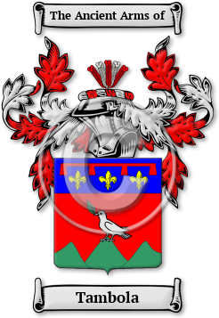 Tambola Family Crest Download (jpg) Legacy Series - 150 DPI