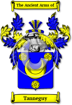 Tanneguy Family Crest Download (jpg) Legacy Series - 150 DPI