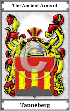 Tanneberg Family Crest Download (JPG) Book Plated - 600 DPI