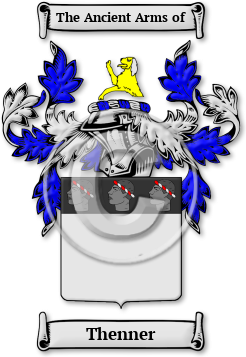 Thenner Family Crest Download (JPG) Legacy Series - 600 DPI