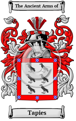 Tapies Family Crest Download (JPG) Heritage Series - 600 DPI