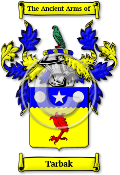 Tarbak Family Crest Download (jpg) Legacy Series - 150 DPI