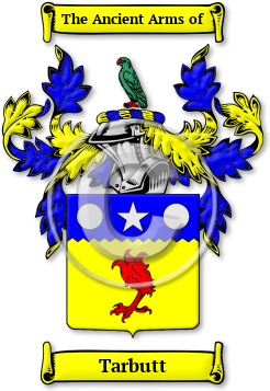 Tarbutt Family Crest Download (jpg) Legacy Series - 150 DPI