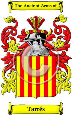 Tarrés Family Crest Download (JPG) Heritage Series - 300 DPI