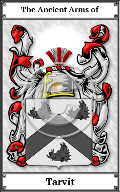 Tarvit Family Crest Download (JPG)  Book Plated - 150 DPI